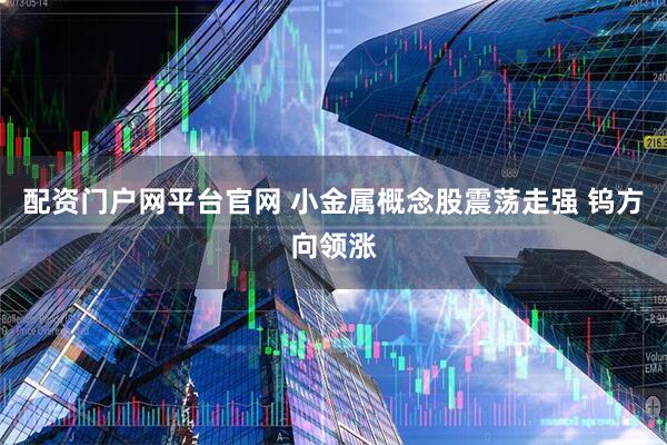 配资门户网平台官网 小金属概念股震荡走强 钨方向领涨