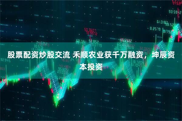 股票配资炒股交流 禾顺农业获千万融资，坤辰资本投资