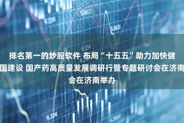排名第一的炒股软件 布局“十五五”助力加快健康中国建设 国产药高质量发展调研行暨专题研讨会在济南举办